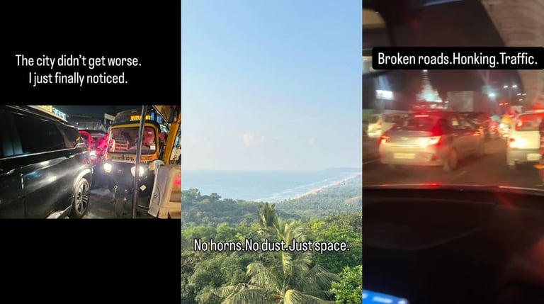 Vidit Gujrathi's deep contrasting message