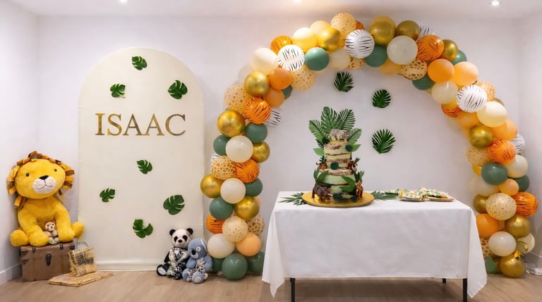 bapteme theme jungle