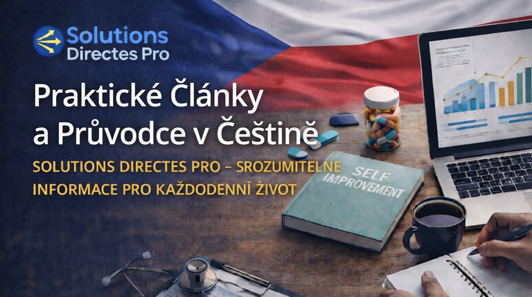 Praktické články v češtině o zdraví, pohodě a osobním rozvoji. Srozumitelné a spolehlivé informace, 