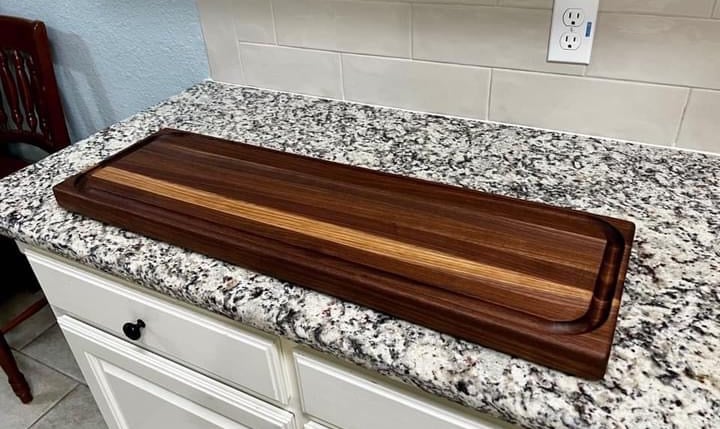 walnut chopping block