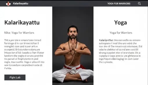 a man in a white shirt and white pants sitting on a yoga mat