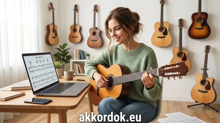 Online  gitár tanfolyam vs Gitárzseni