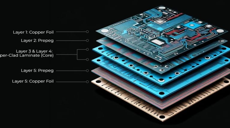 Learn about the manufacturing process of Multilayer PCB with Omini’s expert solutions.