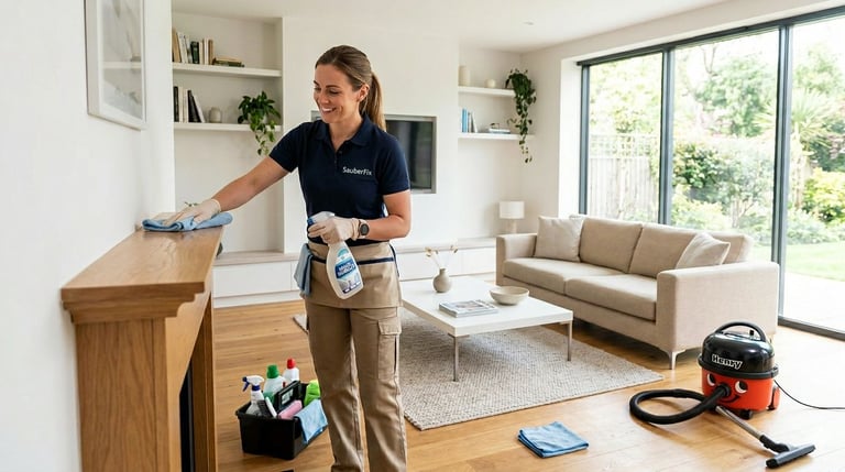 Reinigungsfirma Berlin Team Arbeit