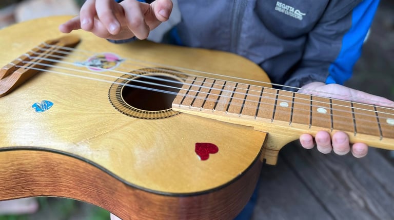 Muzikos užsiėmimai ,,Ąžuolyne"