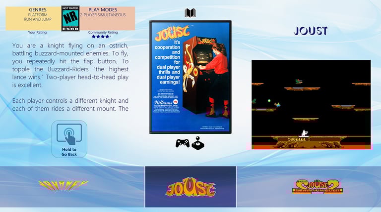 Simple Touch game view