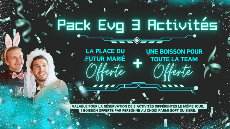 Pack EVG 3 activités
