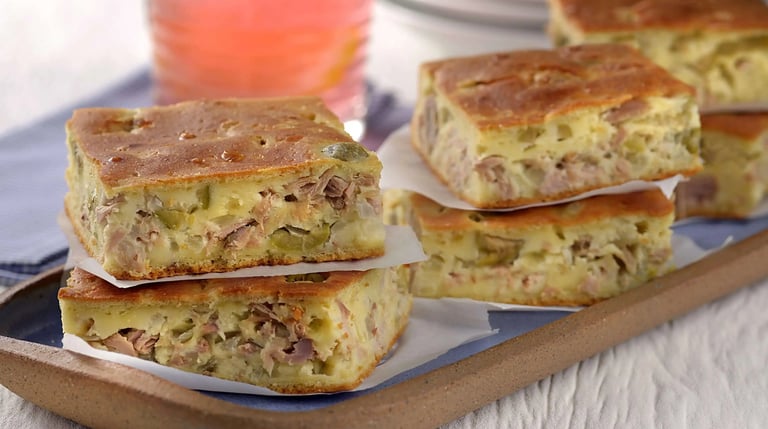 Torta de Atum Low Carb