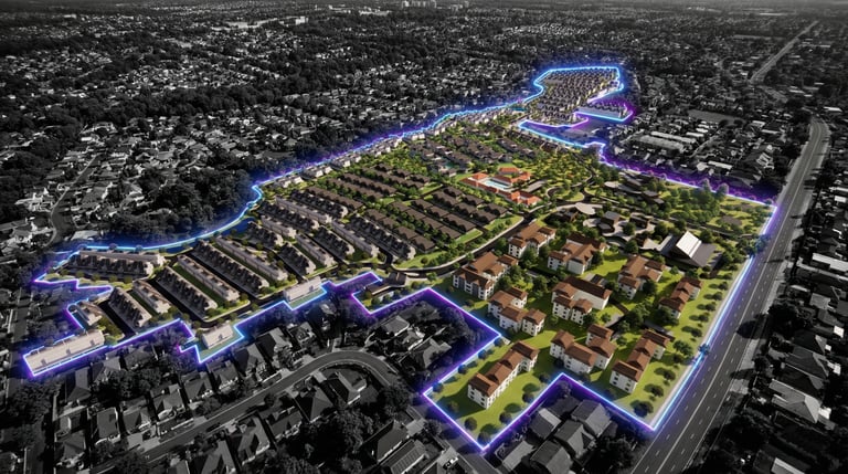 Countrywoods Heritage dikembangka di lahan seluas 33 hektar