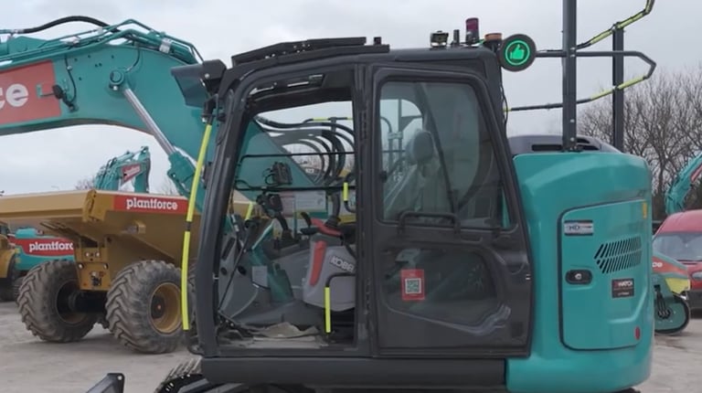 Forklift safety lights