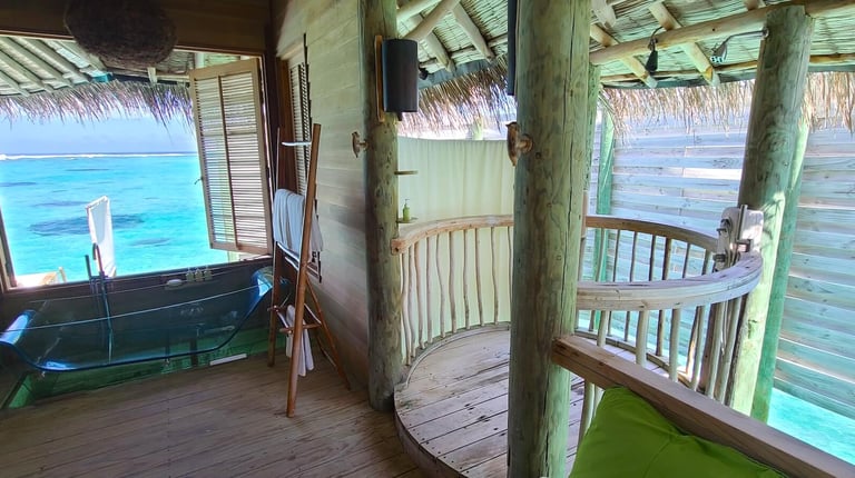 Six Senses Laamu Maldives laamu water villa