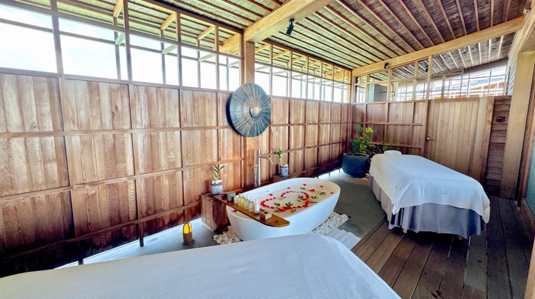 kudadoo maldives villa spa room