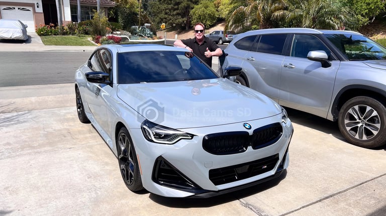 BMW M240 grey color