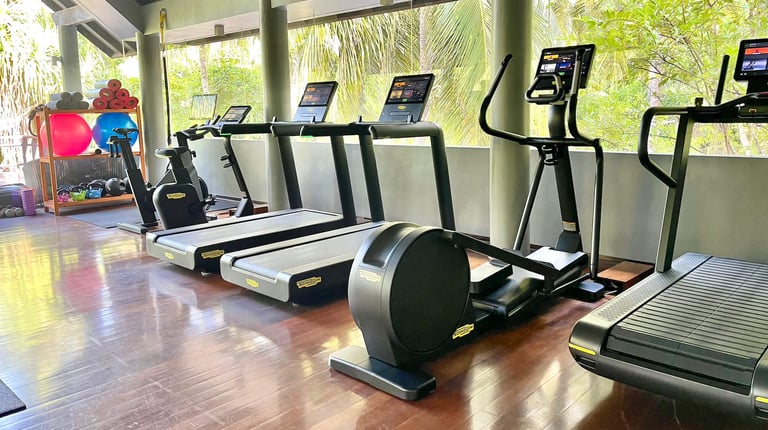 Anantara Kihavah Maldives gym