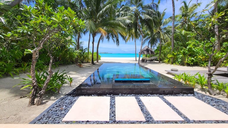 One & Only Reethi Rah Maldives beach villa