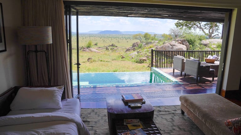 Four Seasons Serengeti Tanzania Terrace suite