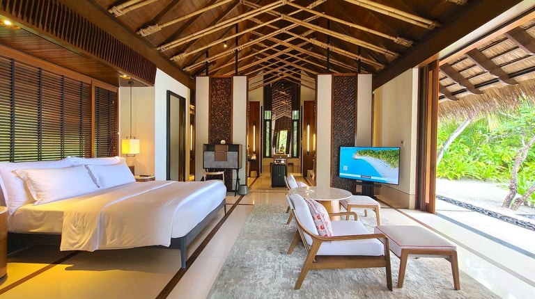 One & Only Reethi Rah Maldives beach villa