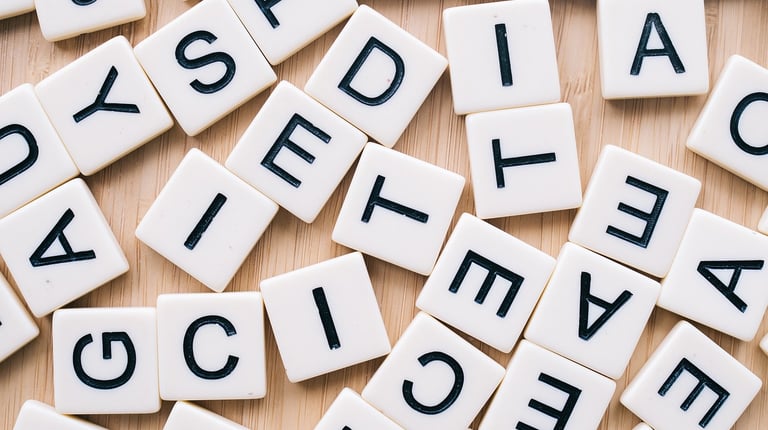 Letters for Shona language