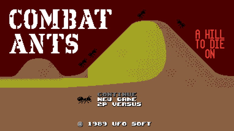 Combat Ants Title Screen