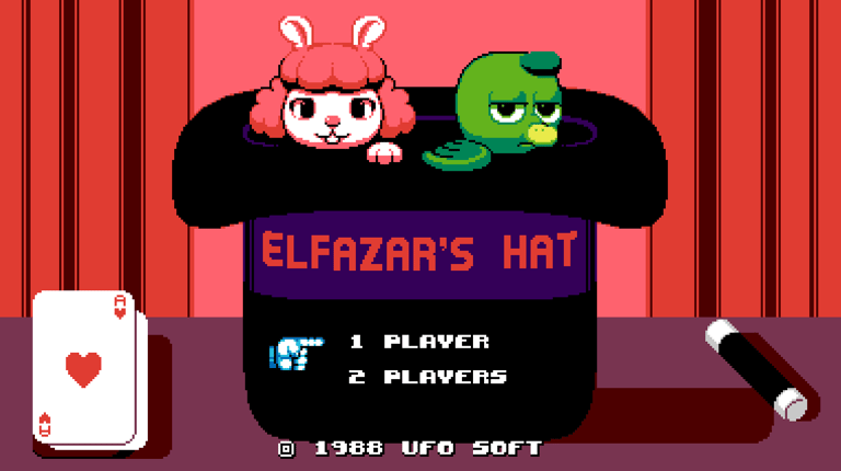 Elfazar's Hat Title Screen