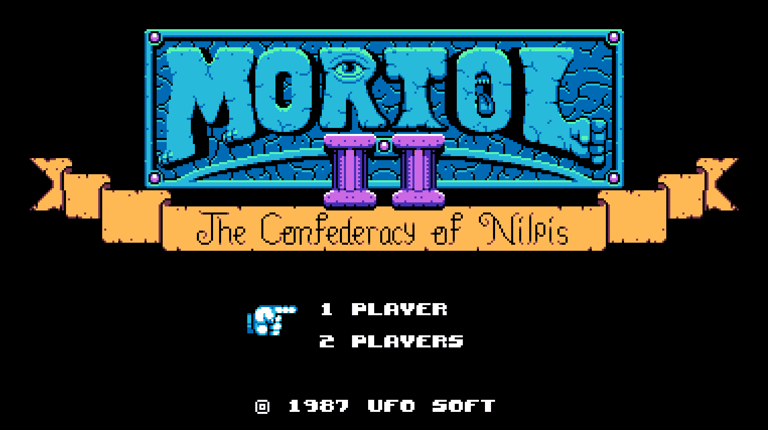 Mortol 2 Title Screen