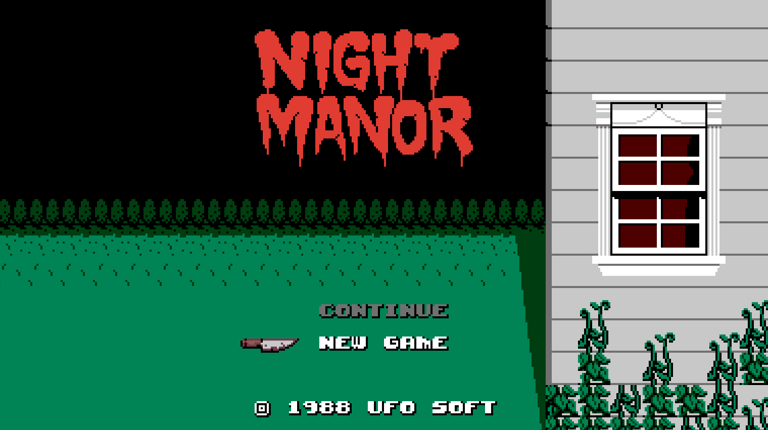 Night Manor Title Screen