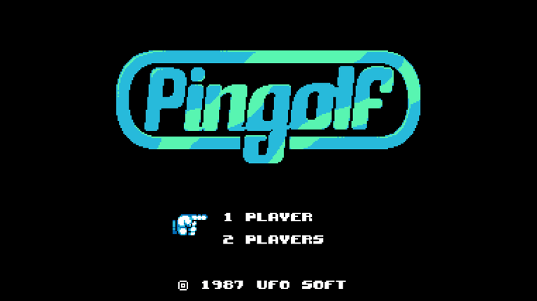 Pingolf Title Screen