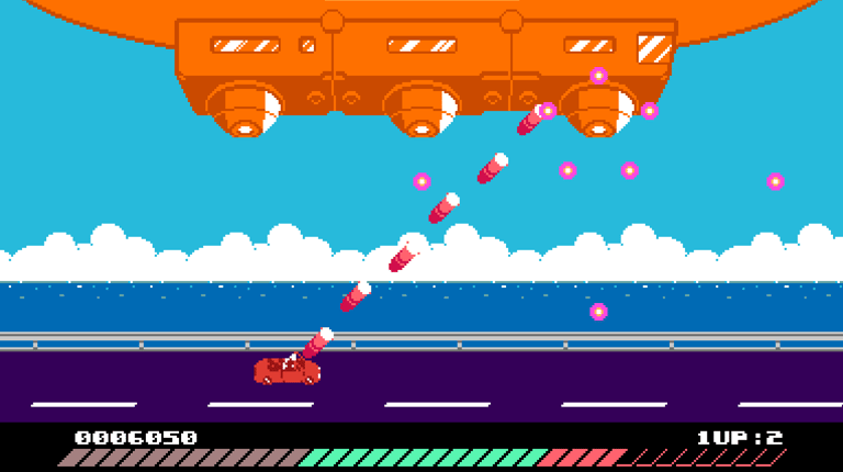 Seaside Drive Stage One Boss Fight