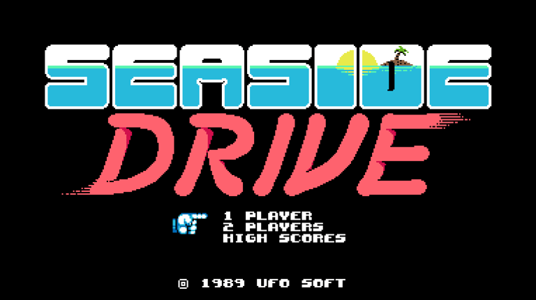 Seaside Drive Title Screen