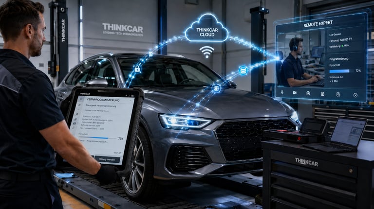thinktool remote ferncodierung mit link code