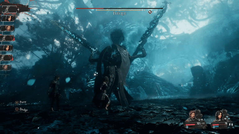 Capture d'écran du jeu Expedition 33