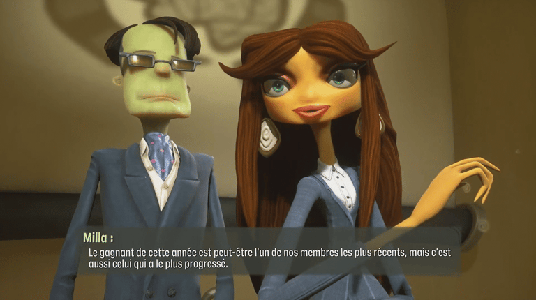 Capture d'écran du jeu Psychonauts 2