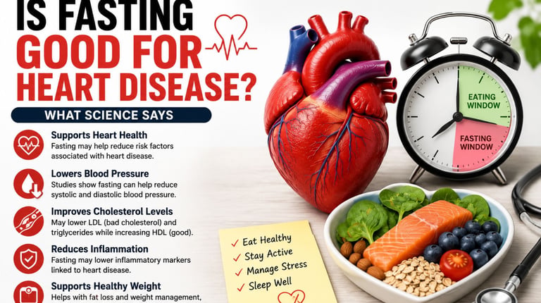 💓Is Fasting Good for Heart Disease?