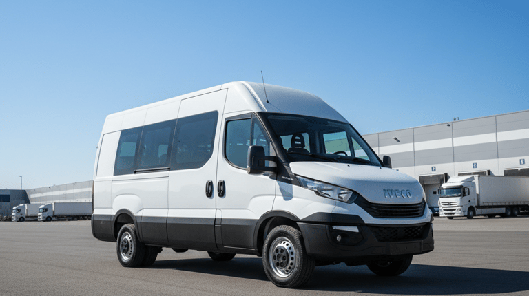 Noleggio furgone doppia cabina 7 posti Roma Est Fratelli Pula