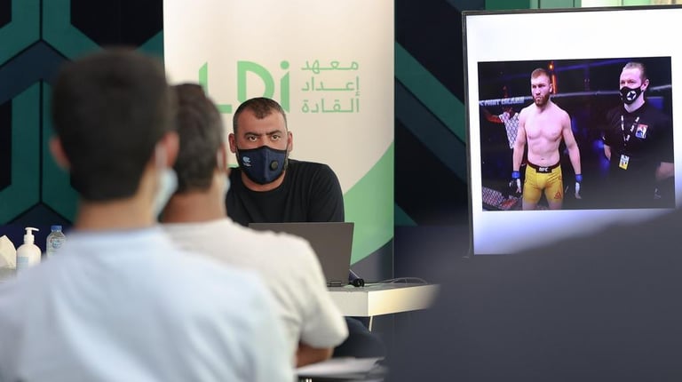 mma official trainer hadi mohamed ali