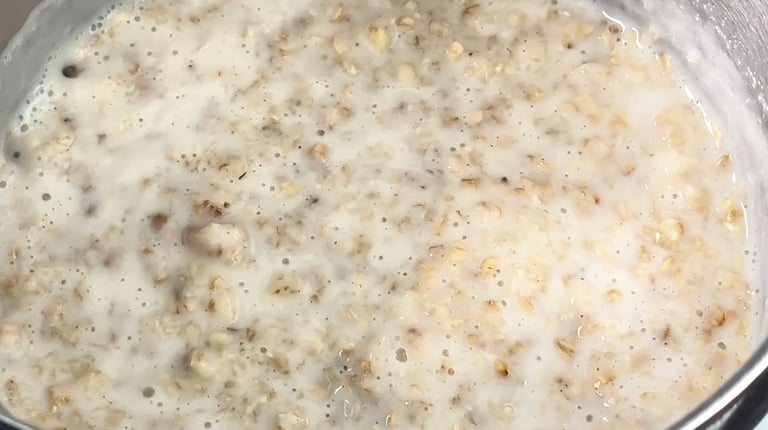 Cuoci i fiocchi d’avena
