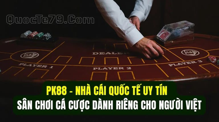 PK88 nhà cái quốc tế uy tín cho người chơi Việt 2025