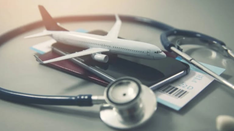 Travel Healthcare Illustration
