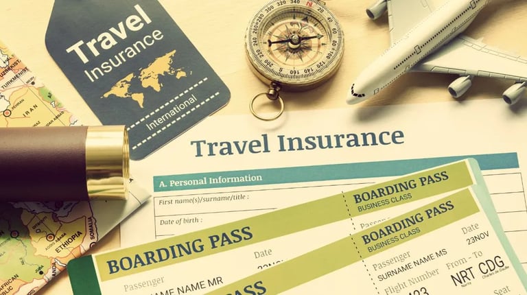 Travel Insurance Illustration Picture