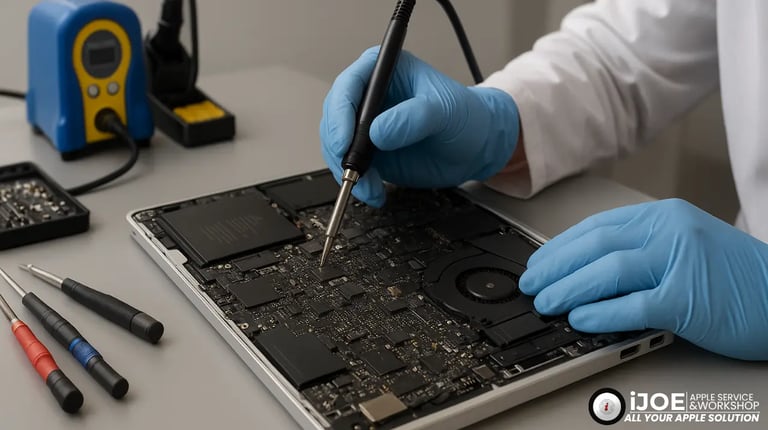 Ini adalah gambar dari Artikel iJOE - Apple Service Surabaya yang berjudul : Service MacBook Surabaya ITS