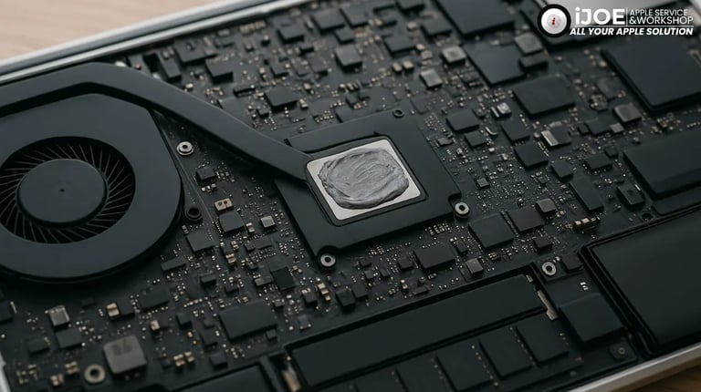 Teardown Thermal Paste Mac A1466