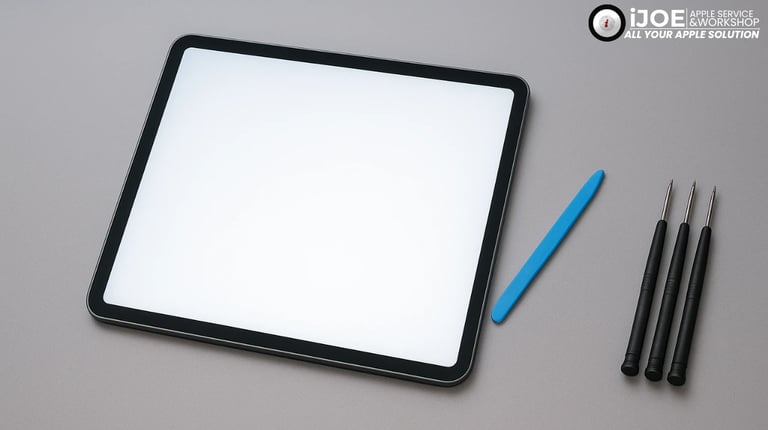 Ini adalah gambar dari Artikel iJOE - Apple Service Surabaya yang berjudul : iPad Pro Gen 3 LCD Replacement