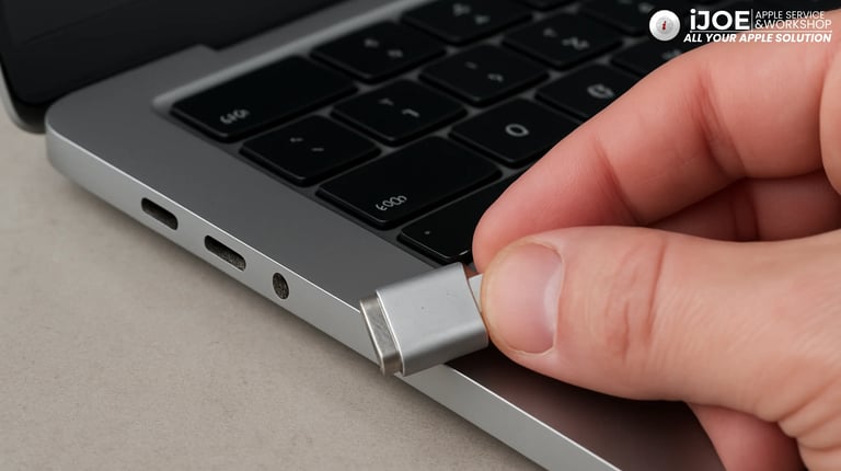 MacBook Pro M2 Tidak Mengisi Dengan Magsafe Kabel Atau Port Yang Bermasalah