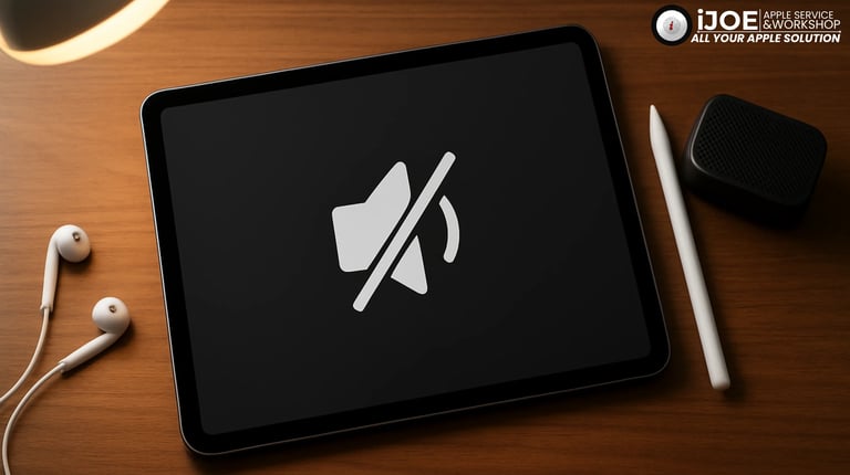 Speaker iPad Tidak Berfungsi?