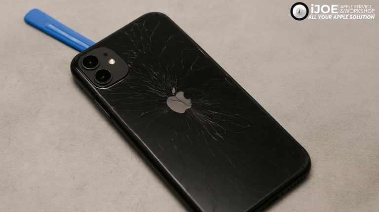 Penggantian Backglass Pecah iPhone 11