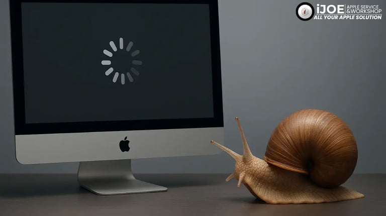 iMac Lemot Kayak Siput?