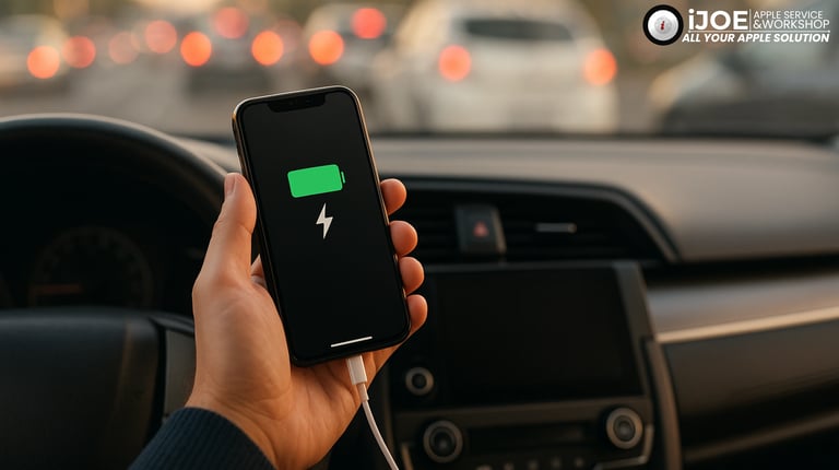 Sering Cas iPhone di Mobil