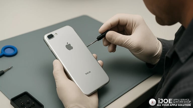 Perbaikan Kamera iPhone 8 Plus Bergoyang di iJOE Apple Service Surabaya