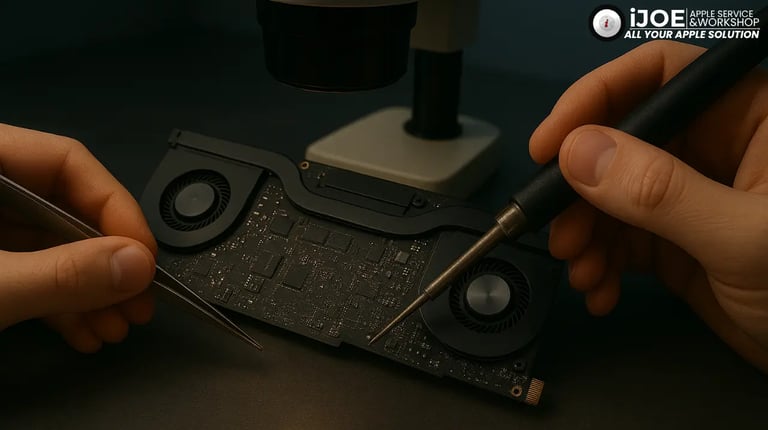 Repairing Dioda pada MacBook Pro A1398