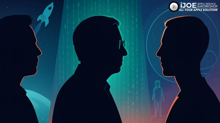 Perang Visi Antara Musk, Gates, dan Zuckerberg